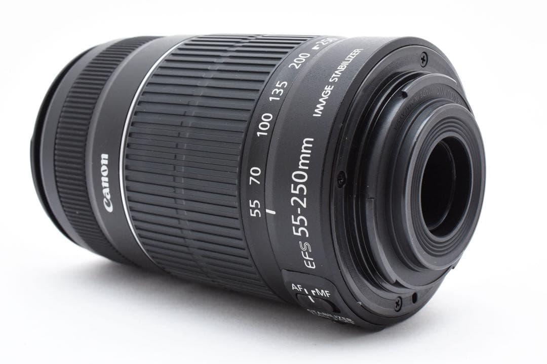 美品 CANON EF-S 55-250mm IS II 望遠ズームレンズ