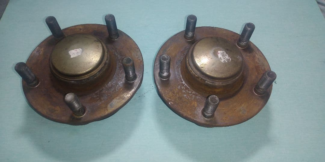 s１３シルビア　１８０ＳＸ系 五穴化に　Ｓ１４シルビアフロントハブ　セット　現状