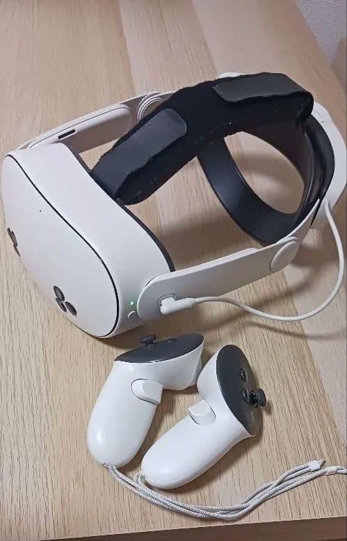 メタクエスト3s 128GB VRヘッドセット コントローラー付き