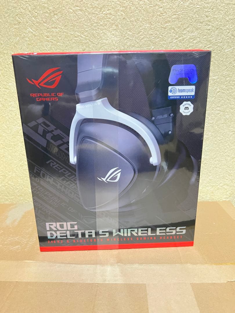 ASUS ゲーミングヘッドセット ROG Delta S Wireless