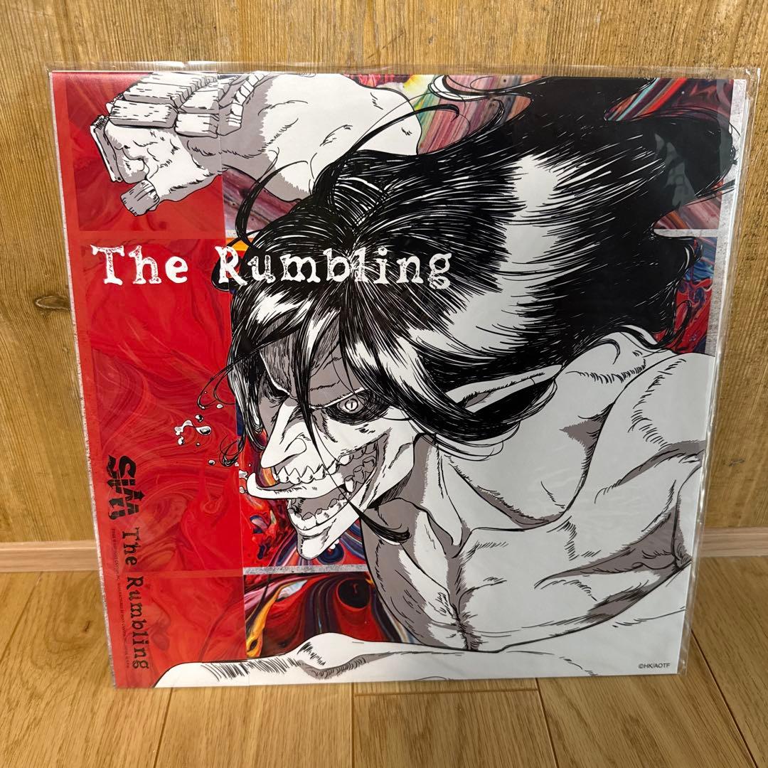 SiM The Rumbling 進撃の巨人　限定アナログ•レコード盤