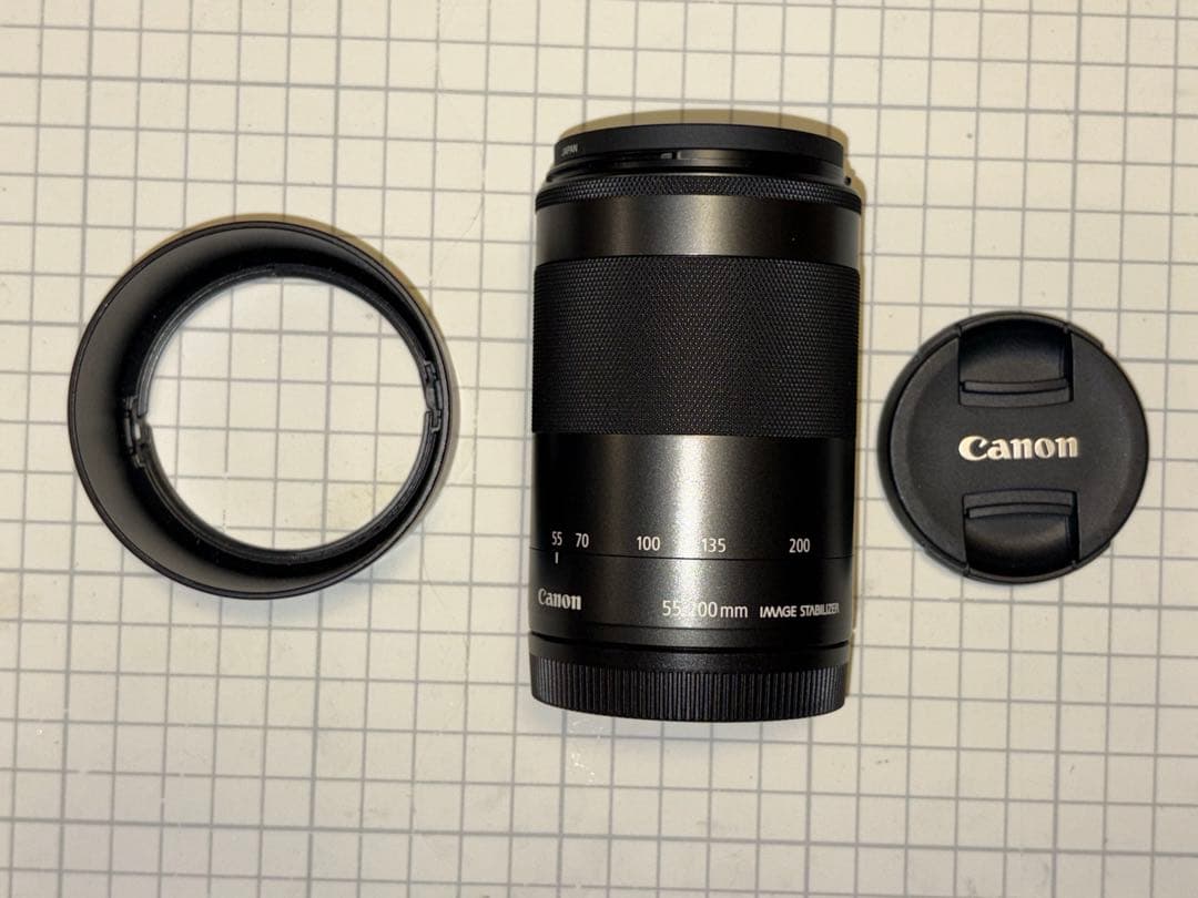 Canon EF-M 55-200mm IS STM ズームレンズ