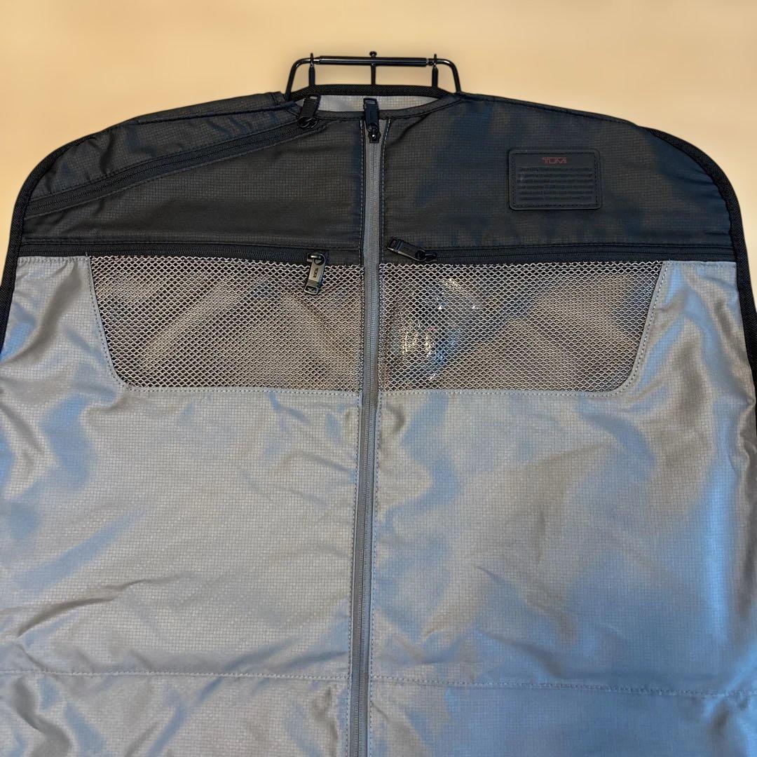 TUMI ガーメントバッグ 黒 ハンガー付き