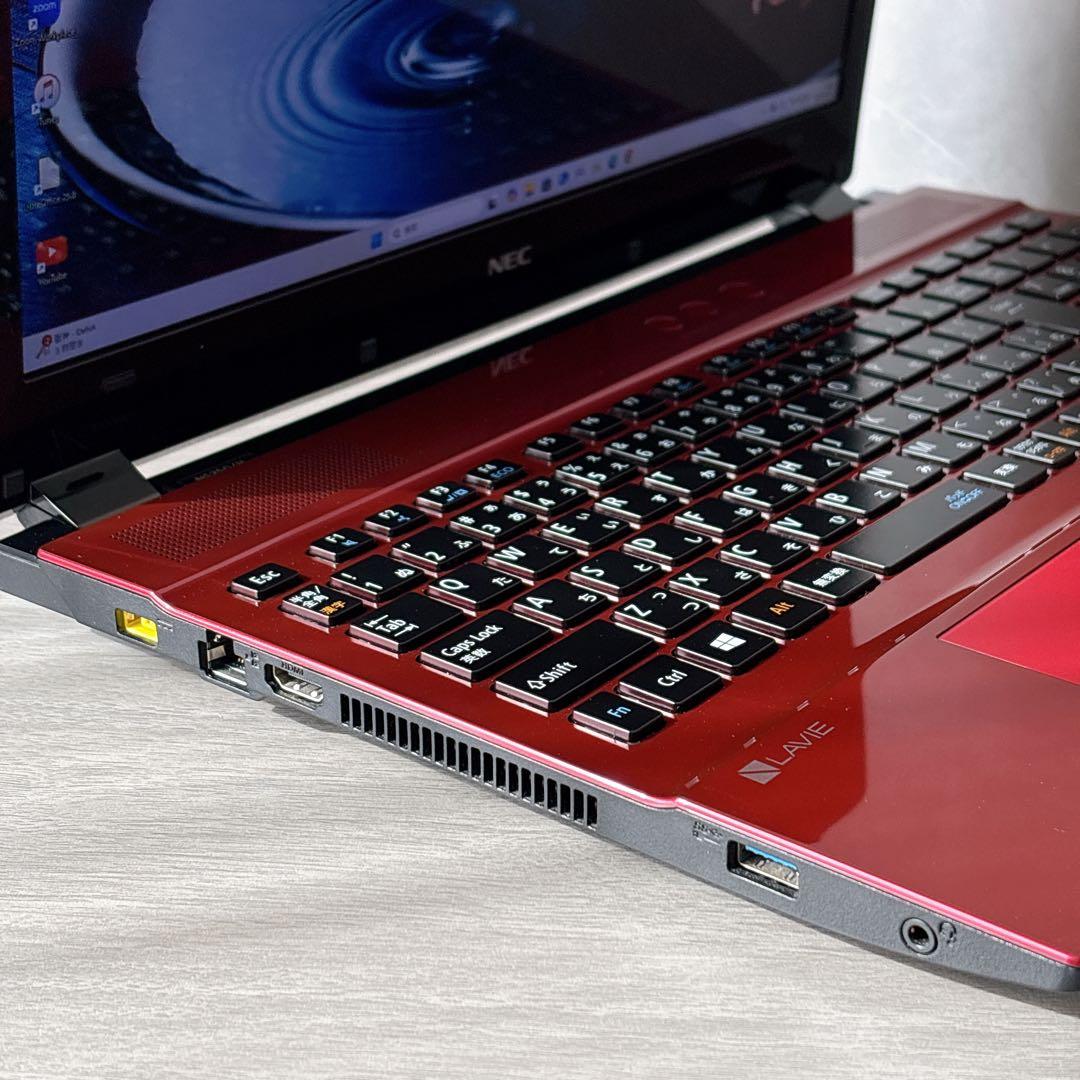 ✨美品✨ おしゃれノートパソコン　快適SSDメモリ8GB Win11 15.6型