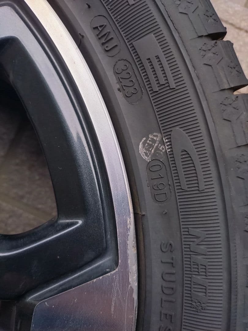 メ*6様 ダイハツ　ウェイク　純正ホイール　スタッドレスタイヤ付き！