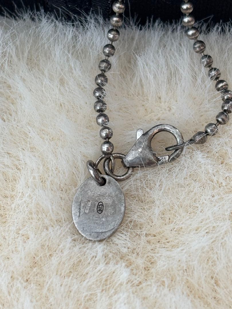 ジョルジオアルマーニ　クロス ネックレス シルバー925 ペア