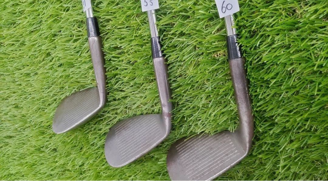 美品　jucie Ttウェッジ　ノーメッキ　51.55.60３本 モーダス115