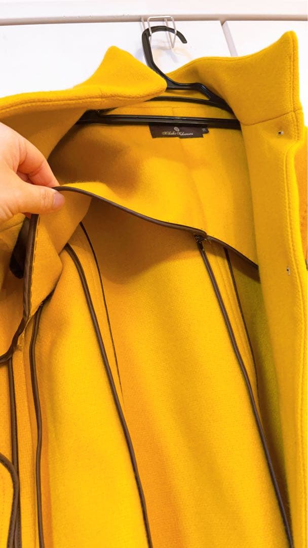 ミカコナカムラ　最高級カシミヤコート