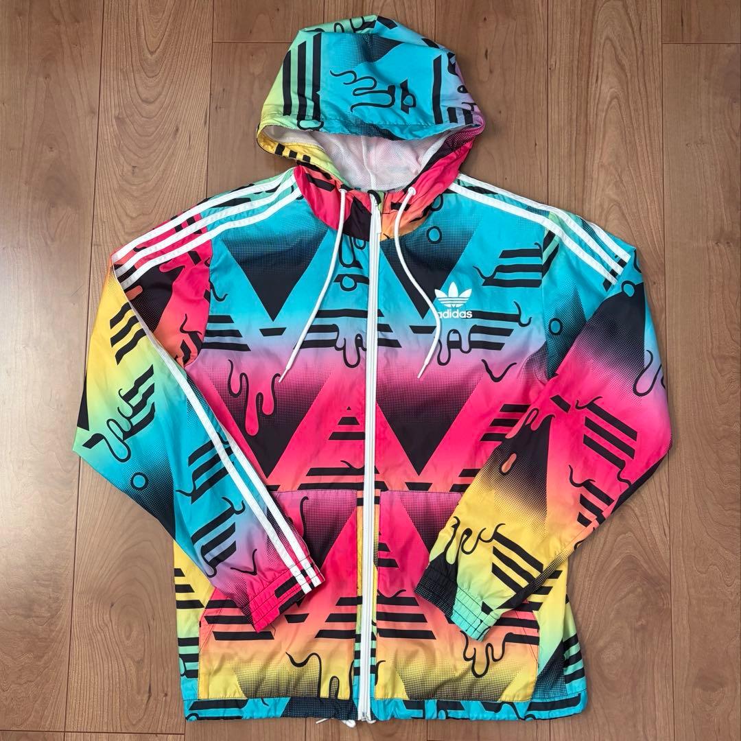 adidas イタスカ ウィンドブレーカー Lサイズ