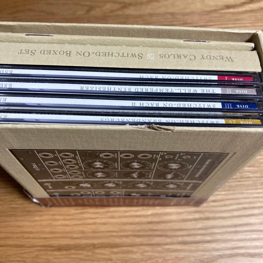 ウェンディ・カーロス 4CD-BOX SWITCHED-ON BOXED SET