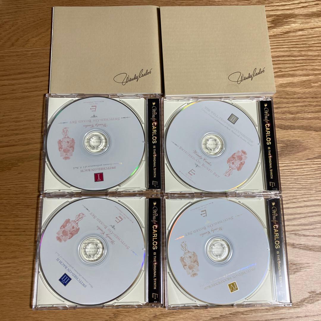 ウェンディ・カーロス 4CD-BOX SWITCHED-ON BOXED SET