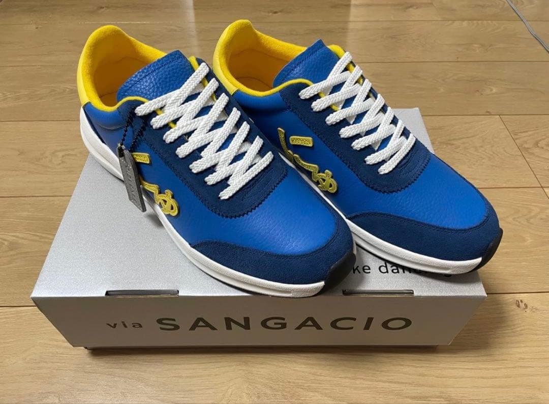 SANGACIO BLOW ブルー/イエロー 26.5cm