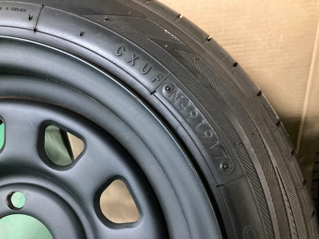 13インチ　7J ＋25 タイヤホイール4本セット