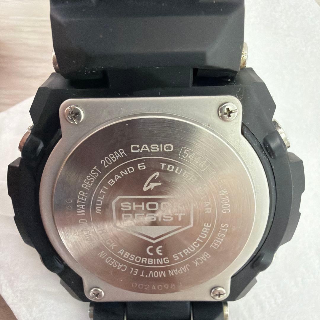 G-SHOCK ブラック GST-W100G ソーラー