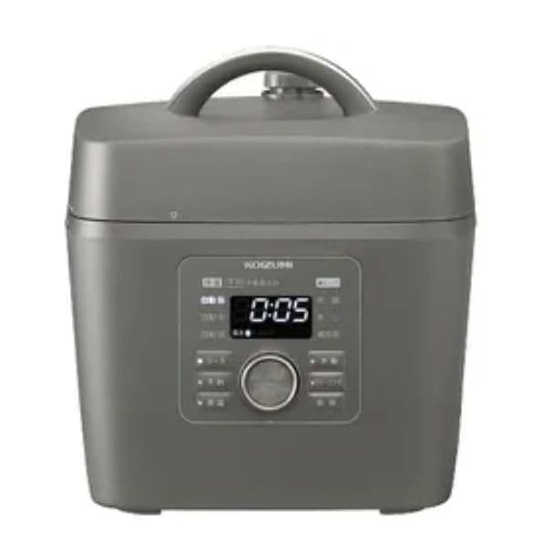 【新品】コイズミ マイコン電気圧力鍋 グレー KSC3503H