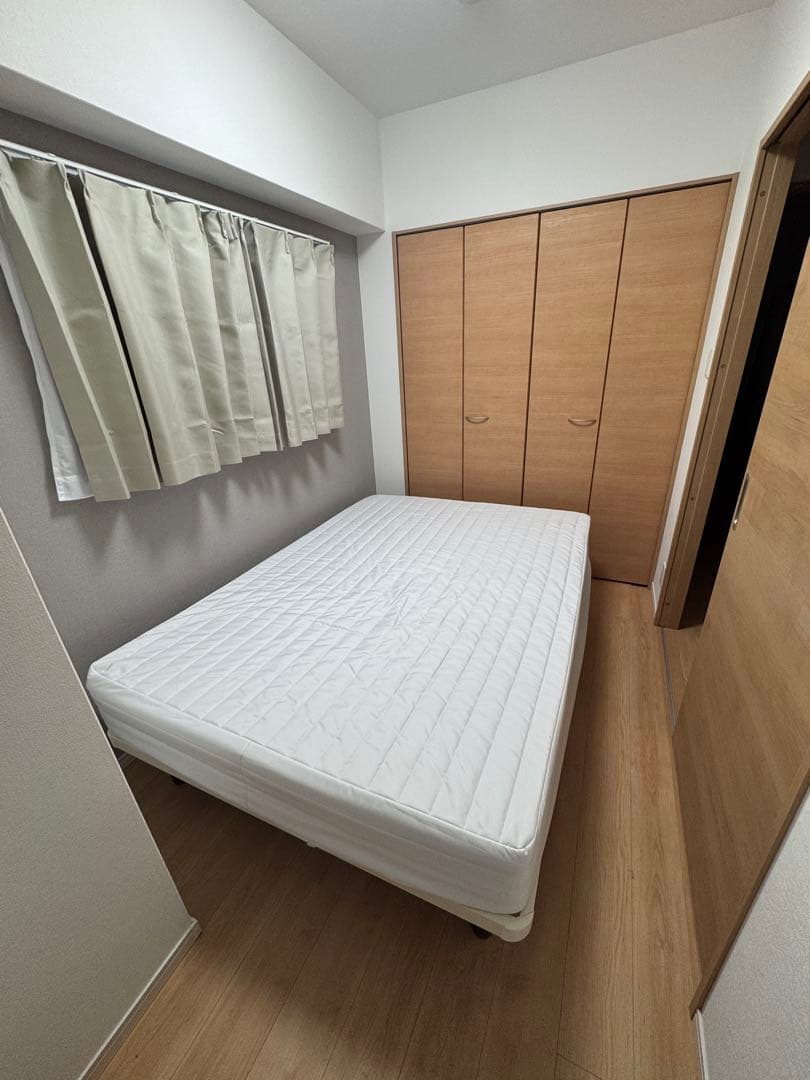 無印良品　脚付マットレス　ダブル