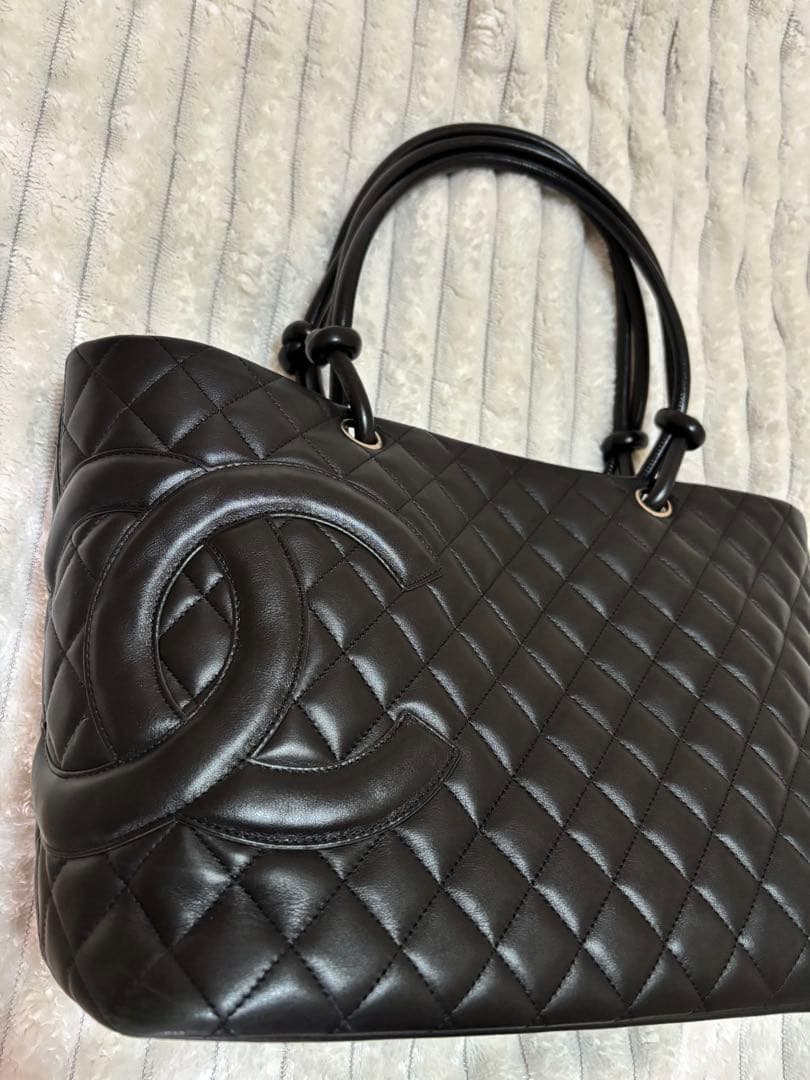 美品☆CHANEL カンボンラインギャランティカード、保存袋付き