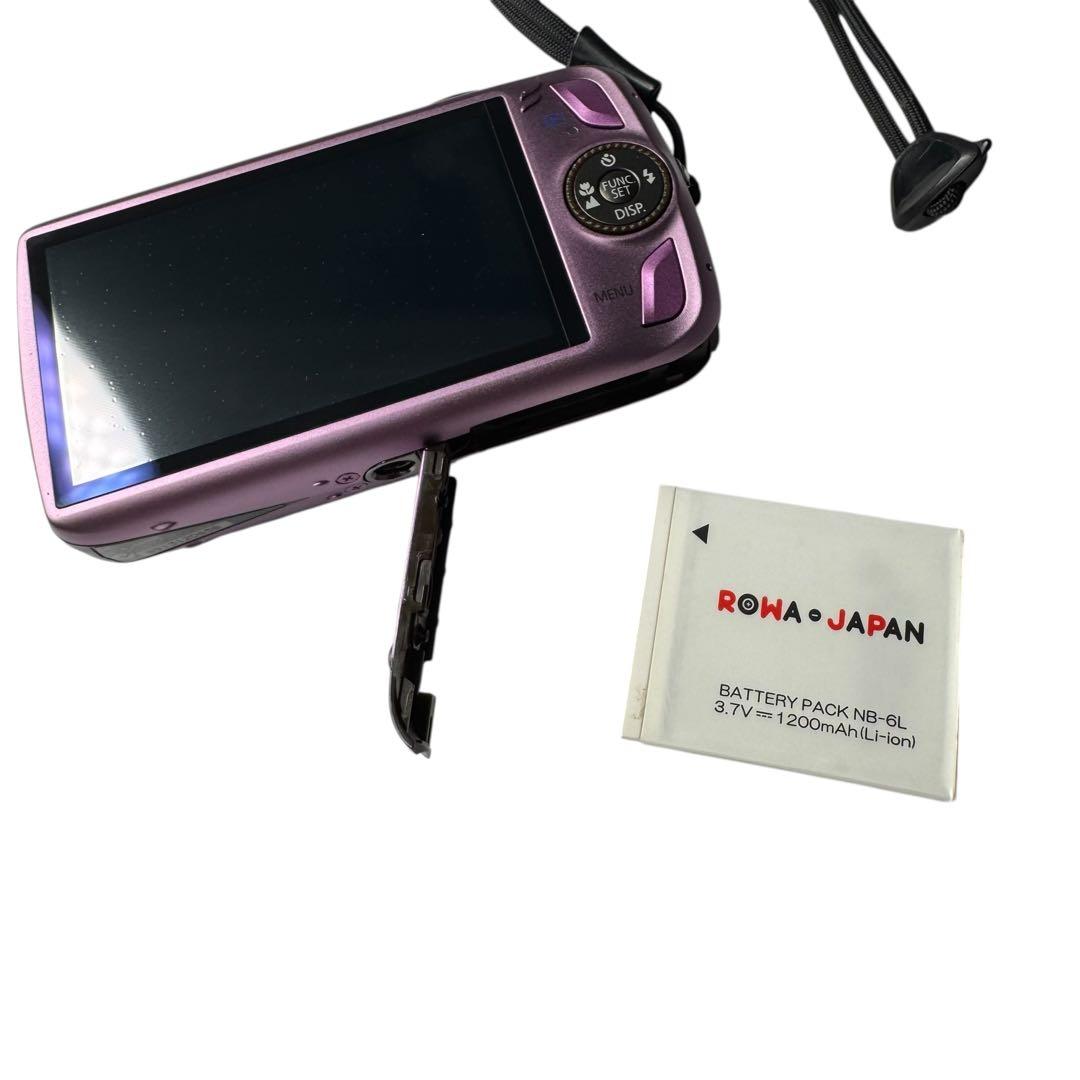 【C-133】Canon コンパクトデジタルカメラ　 ピンク　PC1437