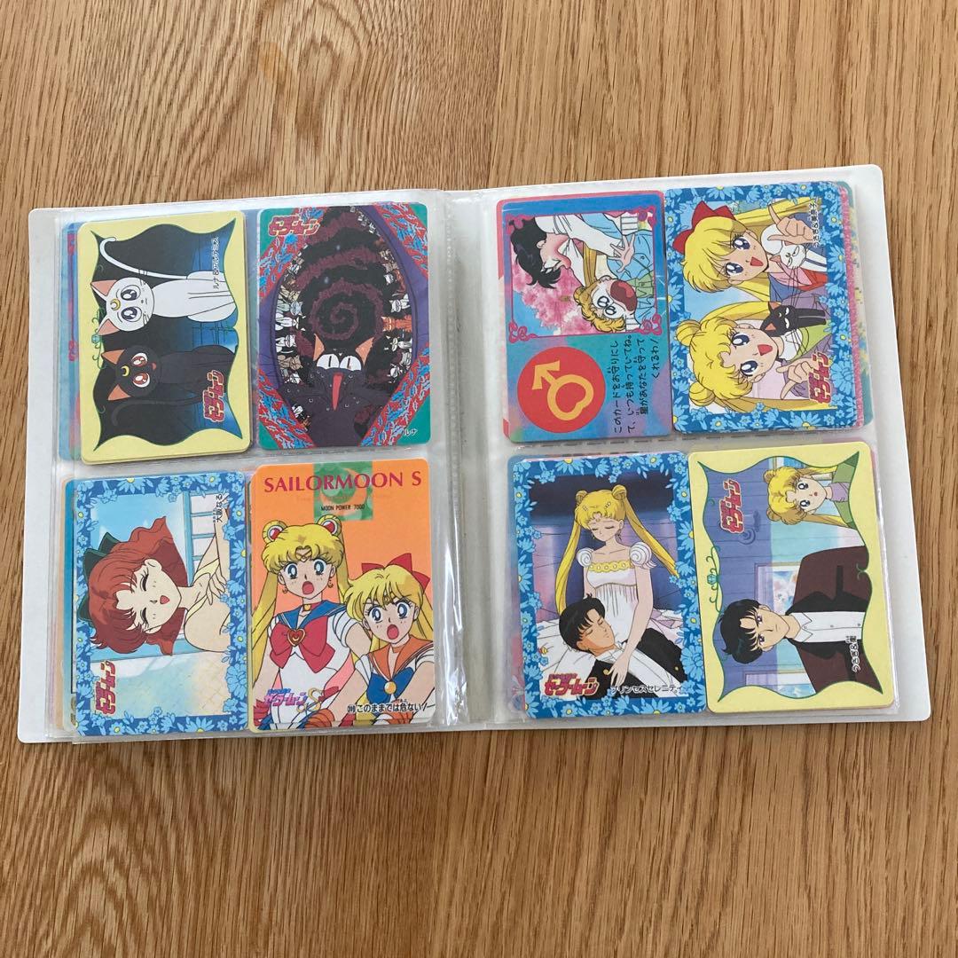 希少　平成もの　セーラームーン カードダス 121枚まとめ売り