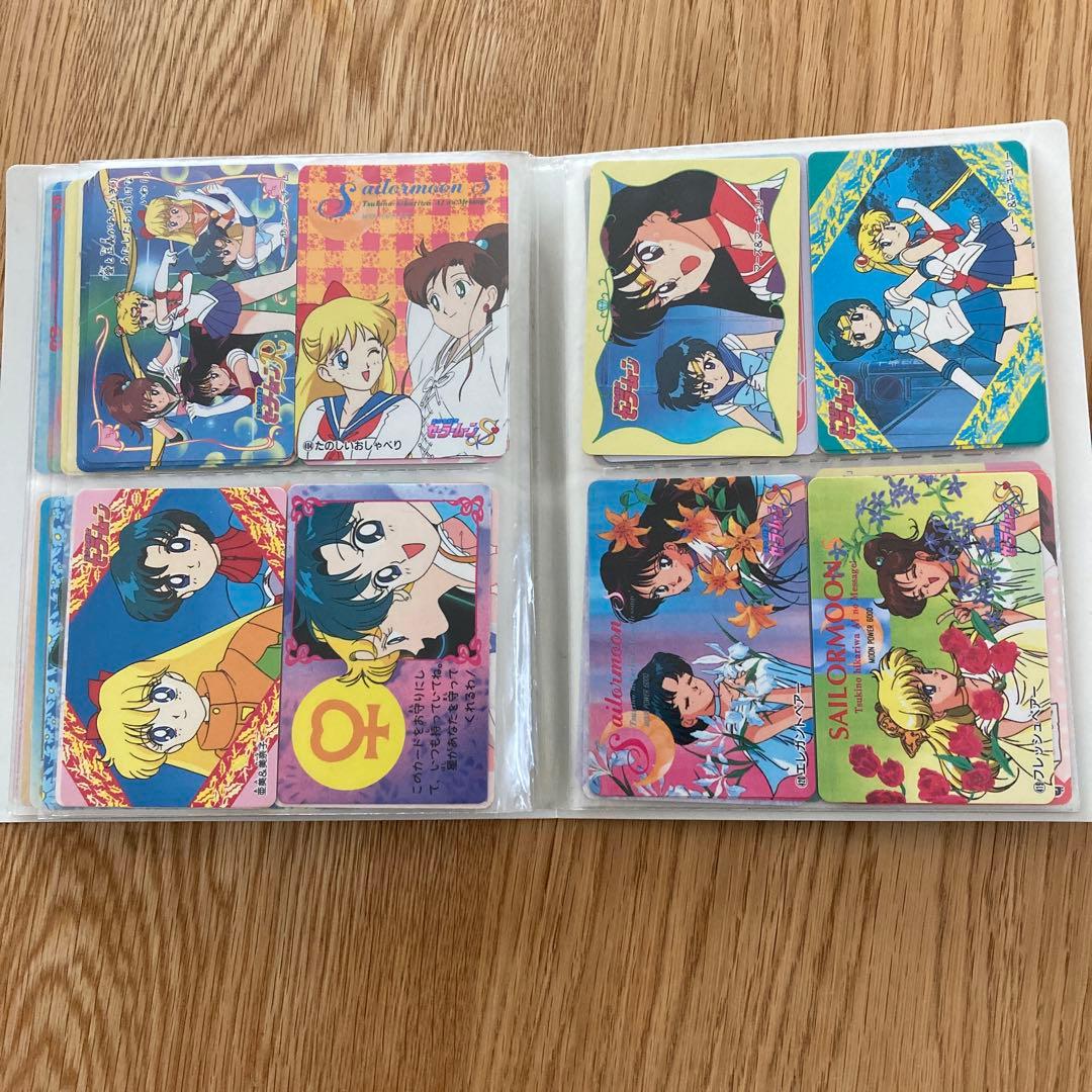 希少　平成もの　セーラームーン カードダス 121枚まとめ売り