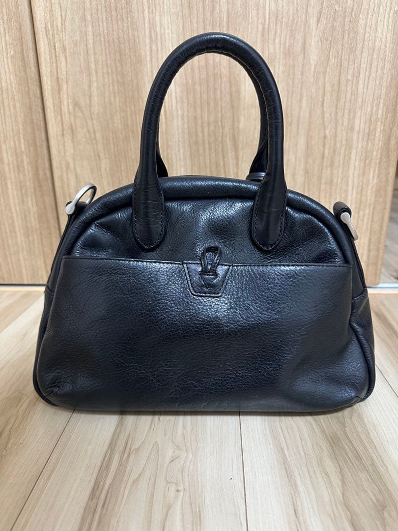 バッグ VARSITY LEATHER MINI-BOSTON BAG