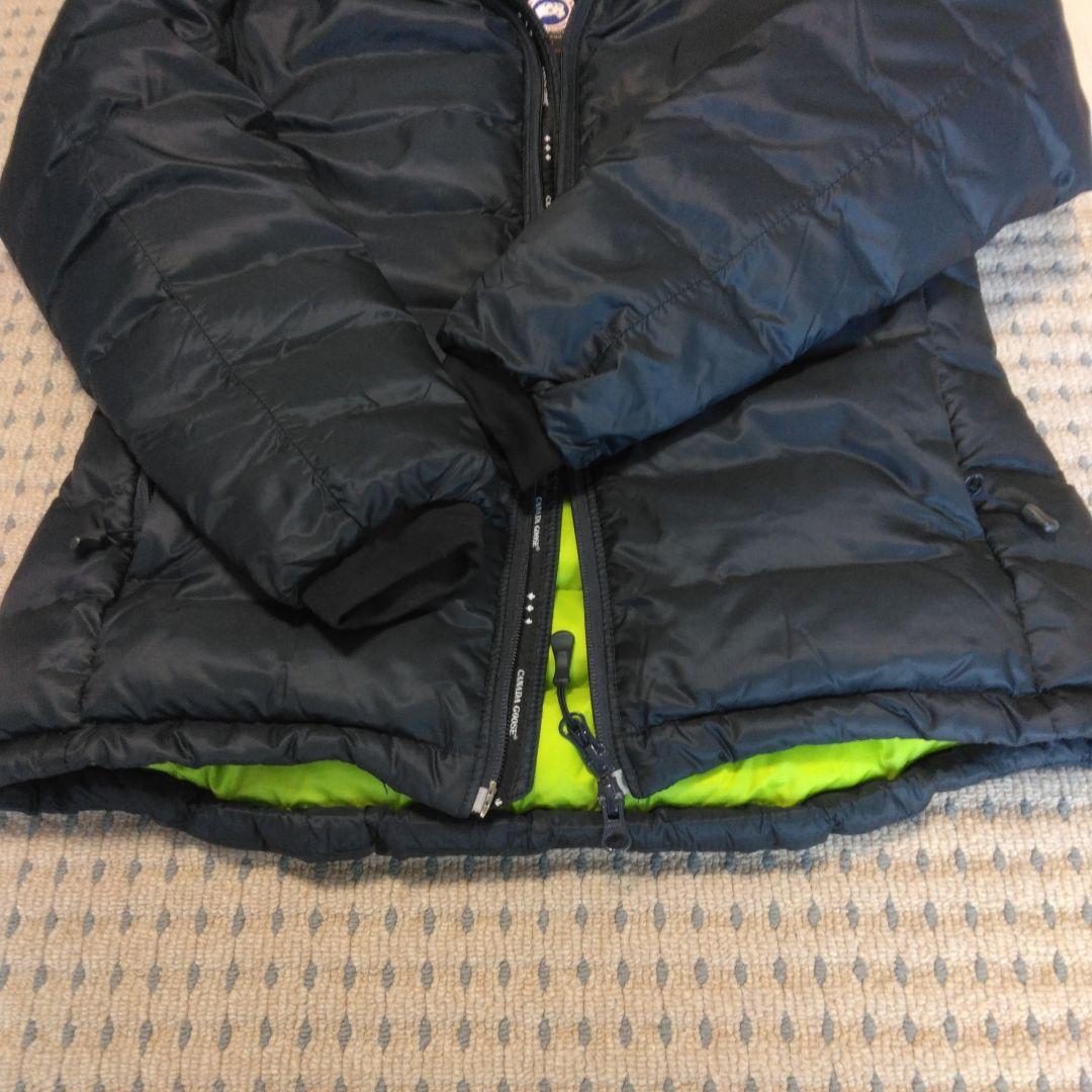 美品　  ダウンジャケット M ネイビー/グリーン