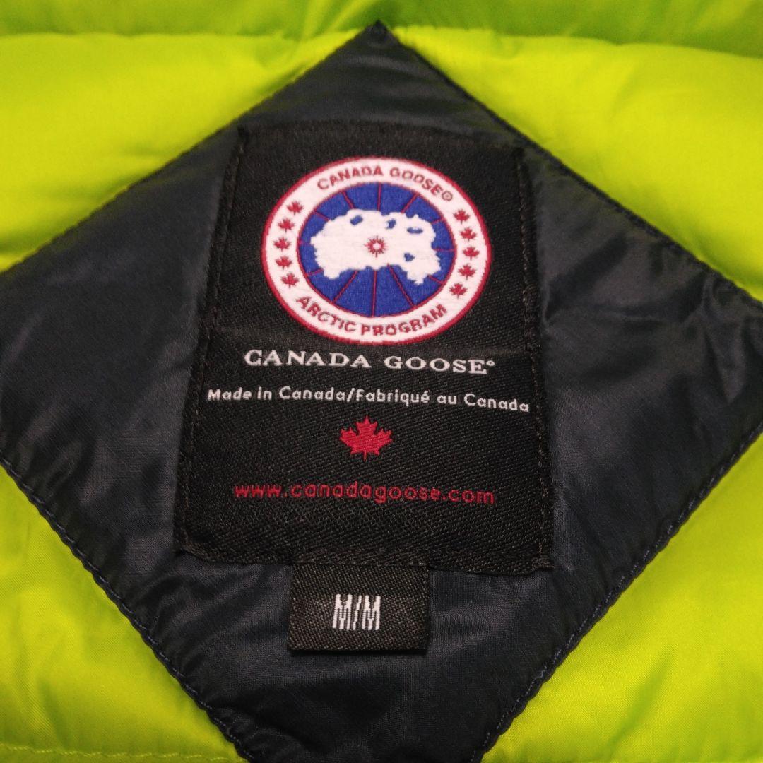 美品　  ダウンジャケット M ネイビー/グリーン