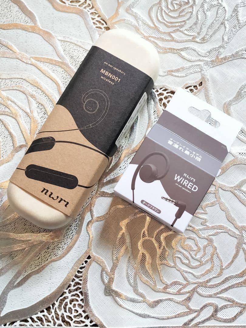 ヌームネックバンドワイヤレス耳スピーカーnwmMBN001豪華2点セット