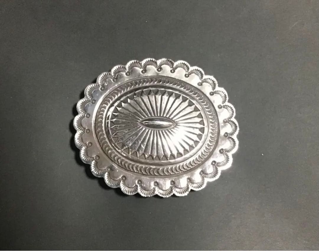 シルバーバックル　インディアン　ネイティブ