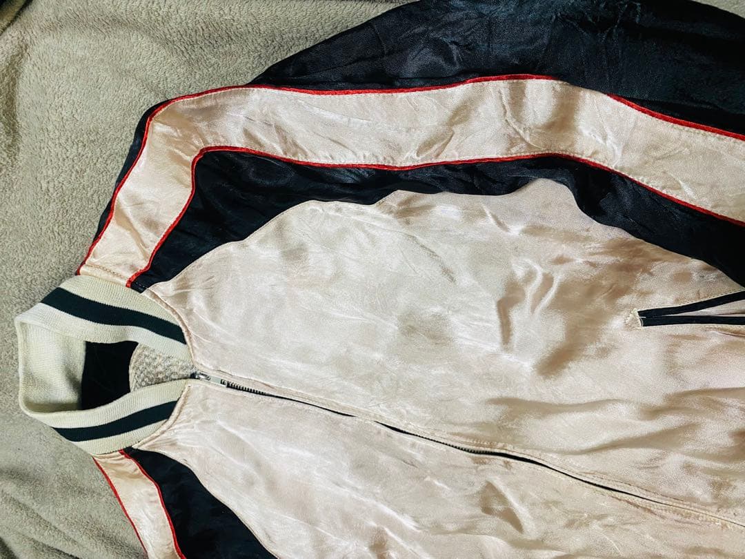 Back Street Crawler 日本　限定　スカジャン スカル　別珍