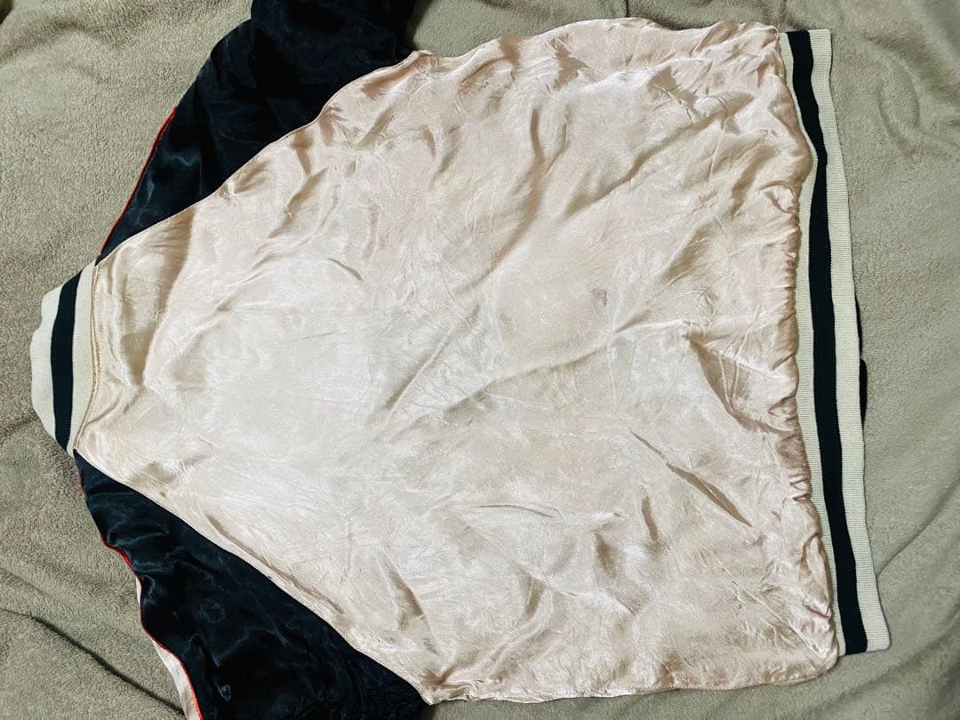 Back Street Crawler 日本　限定　スカジャン スカル　別珍