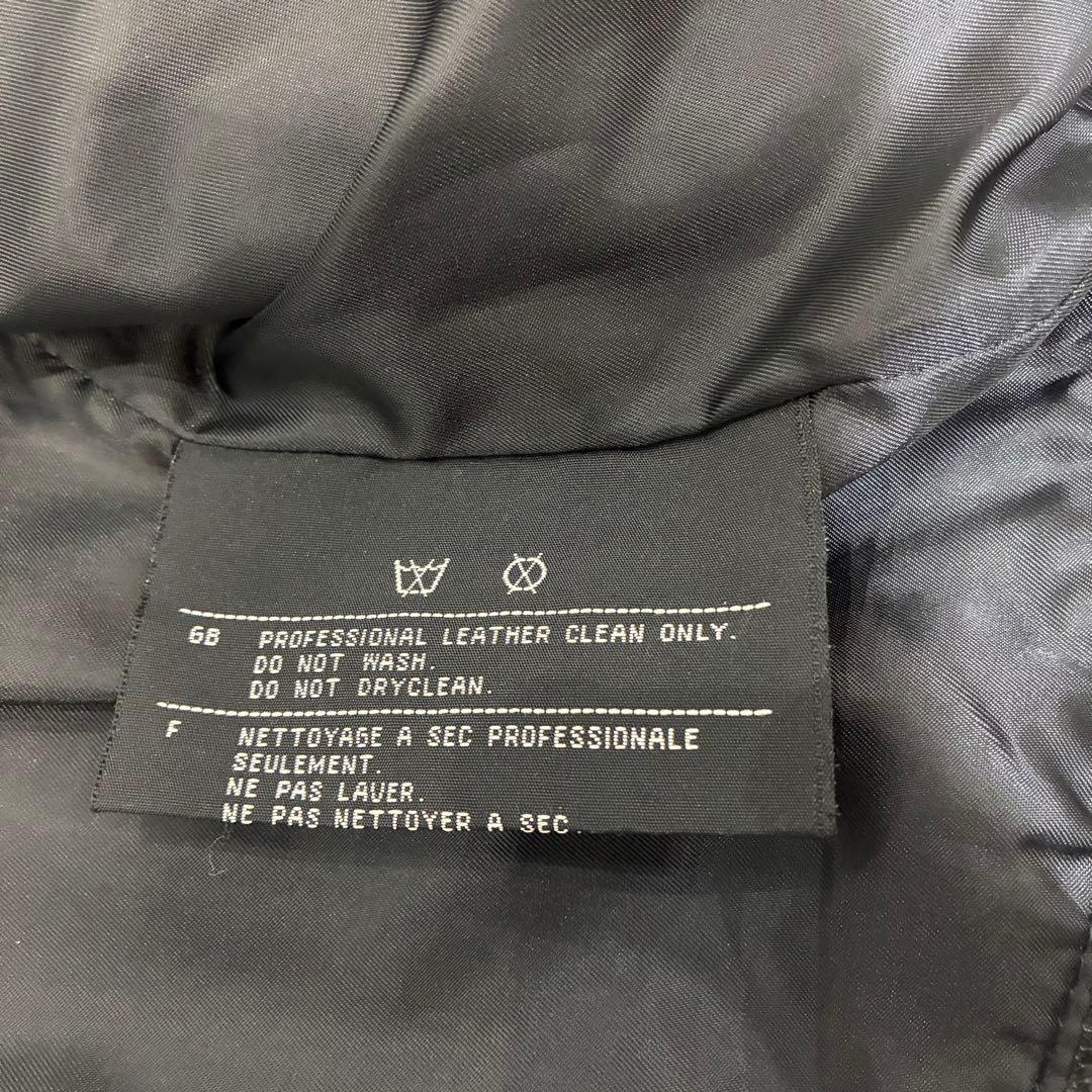 s*i様 Harley-Davidson　レザージャケット　ファイヤーパターン