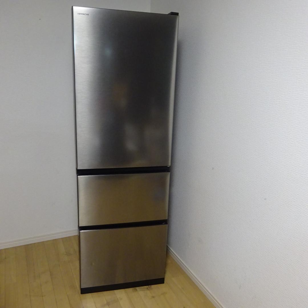 HITACHI R-V38V(S) 冷蔵庫 375L