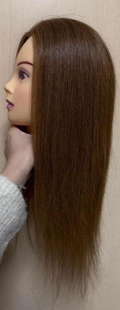人毛ウィッグ UP140 51cm ストレート 美容師 アップウィッグ
