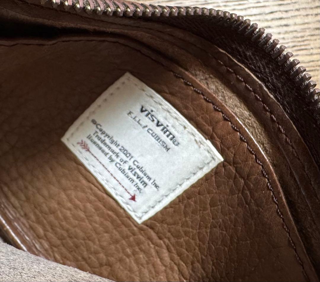 VISVIM 本革 LEATHER WALLET ケース 小銭入れ B