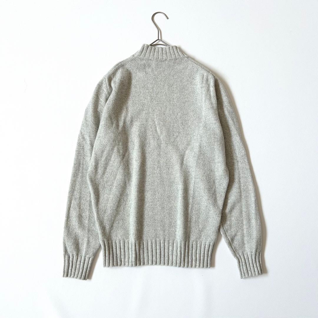 3152y美品フィリッポデローレンティス 7Gカシミヤウールモックネックニット