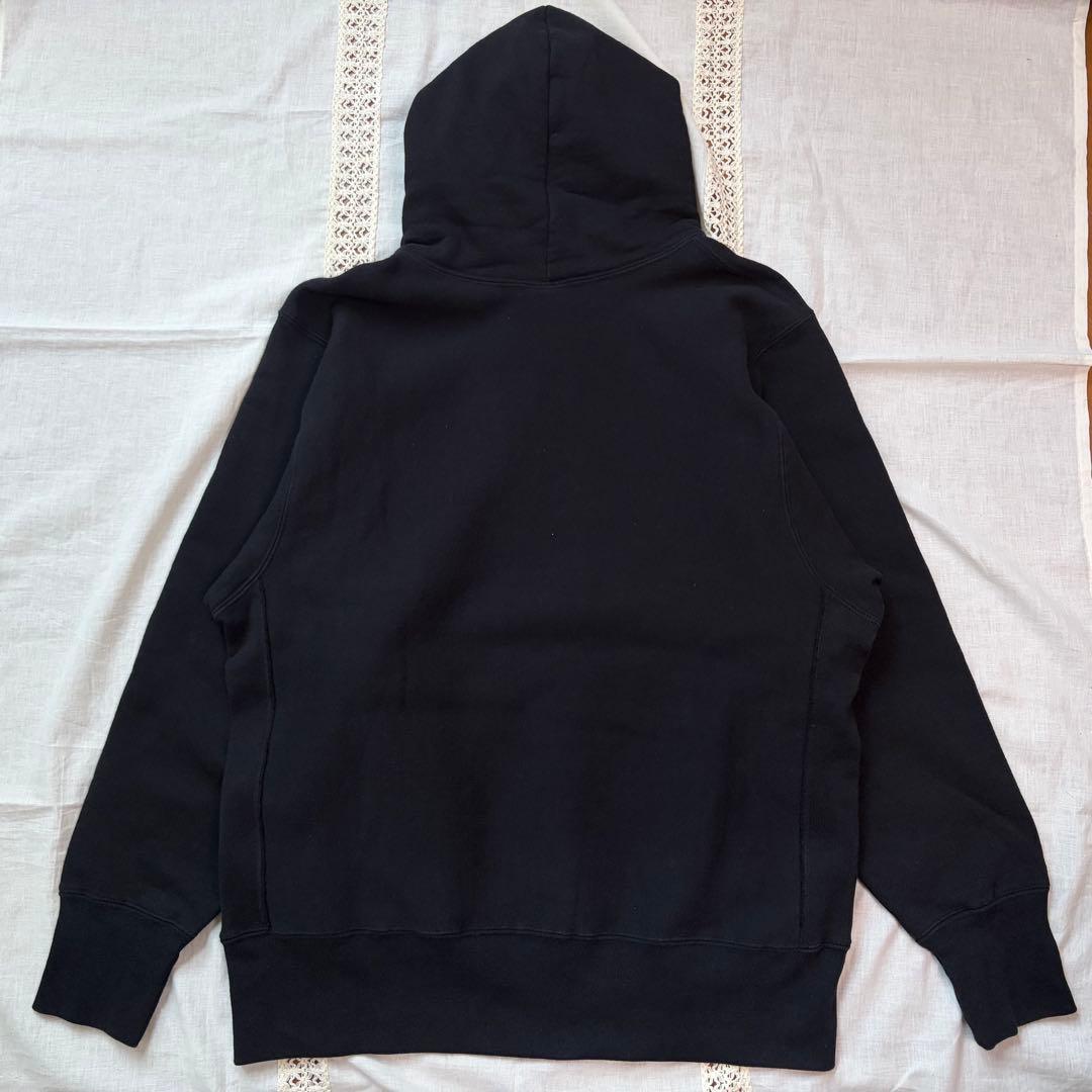 極美品◯CAMBER キャンバー クロスニット パーカー 黒 L
