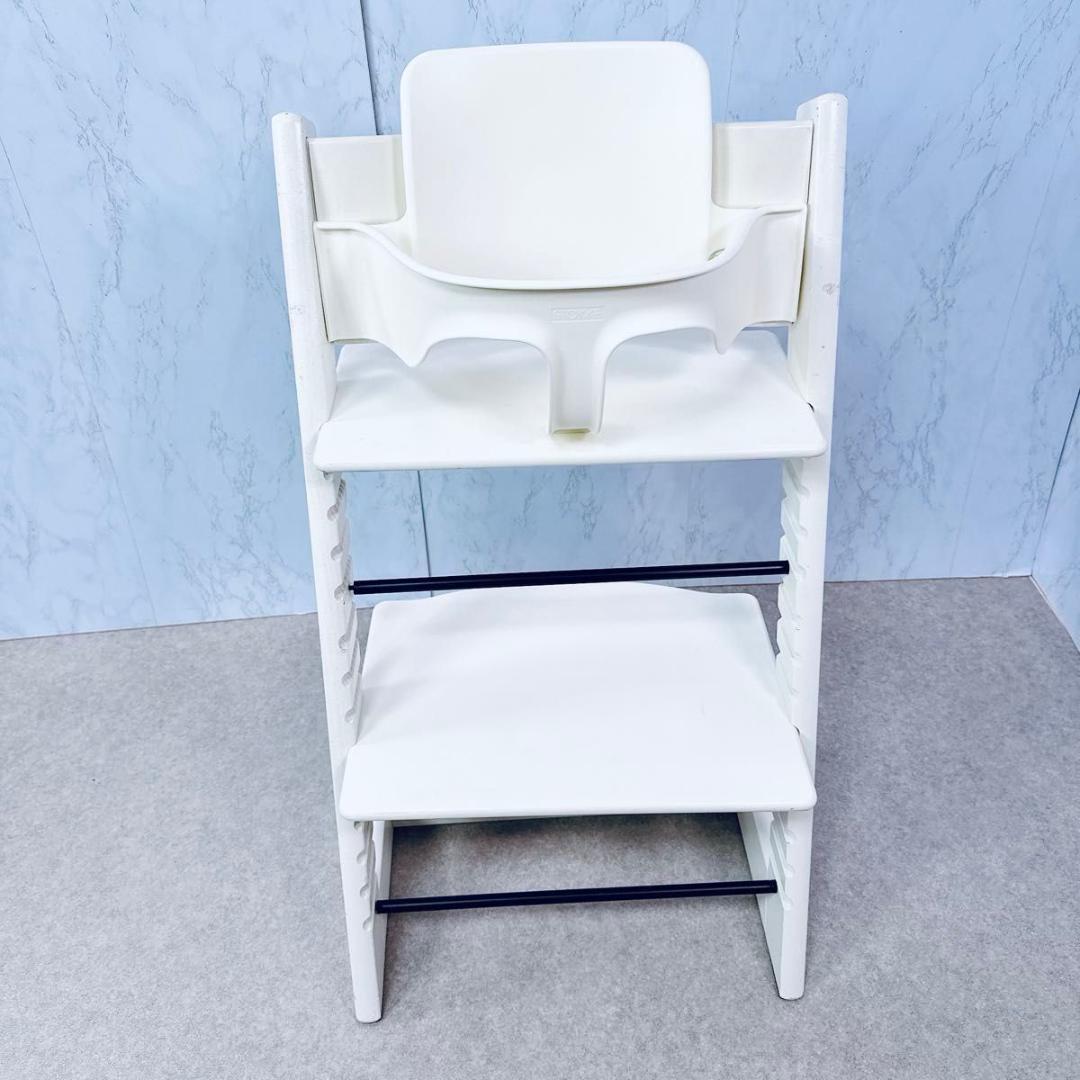 ストッケ トリップトラップ S/N 4 ホワイト ベビーセット