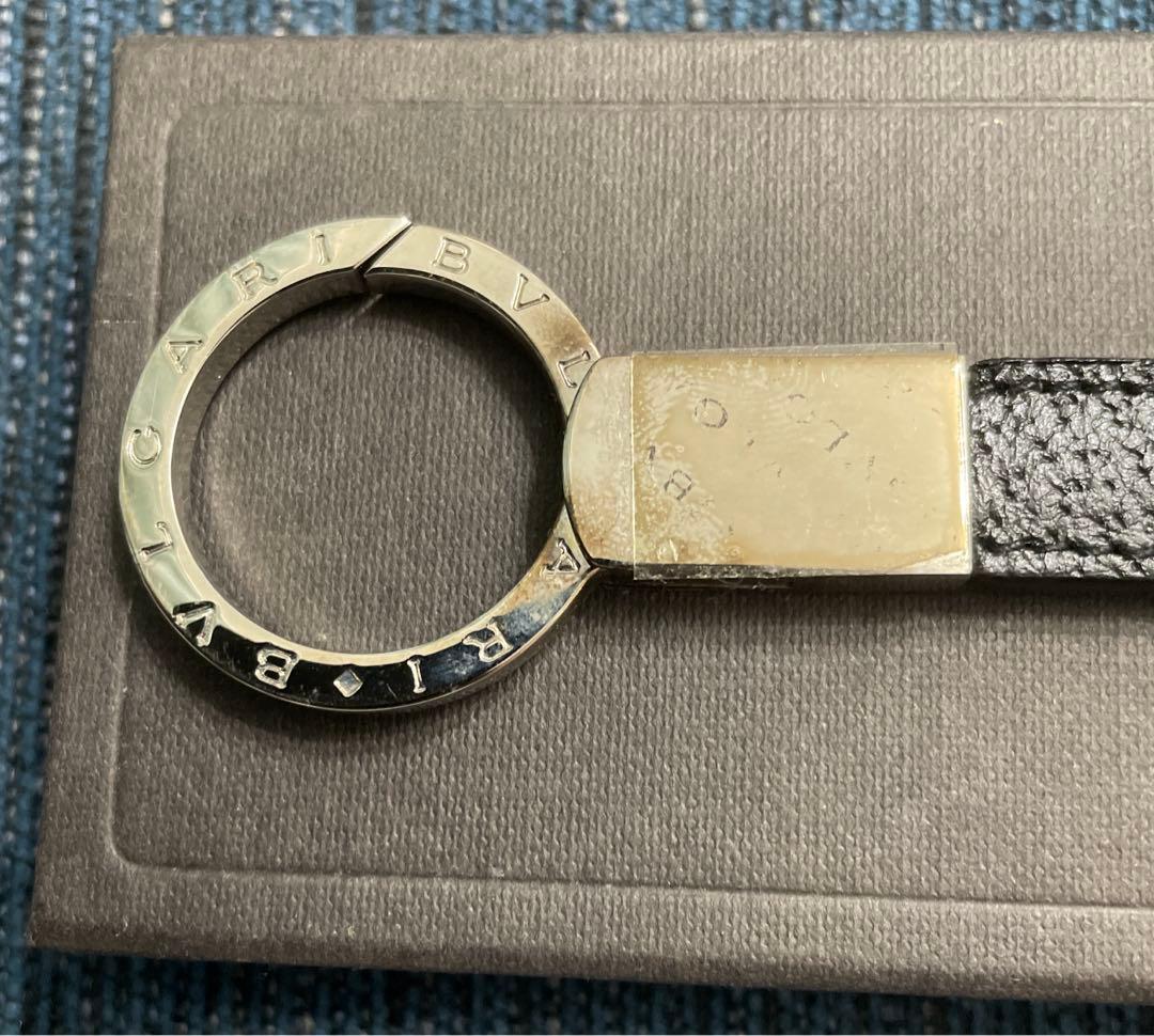 BVLGARI ブルガリ キーリング ダブル キーホルダー ダブルリング