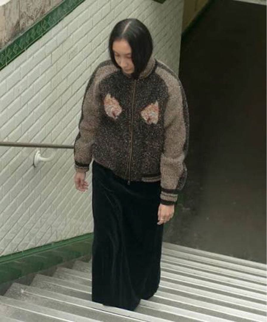 ジャケット・アウター Kota Gushiken Lame Tiger Sukajan with AI