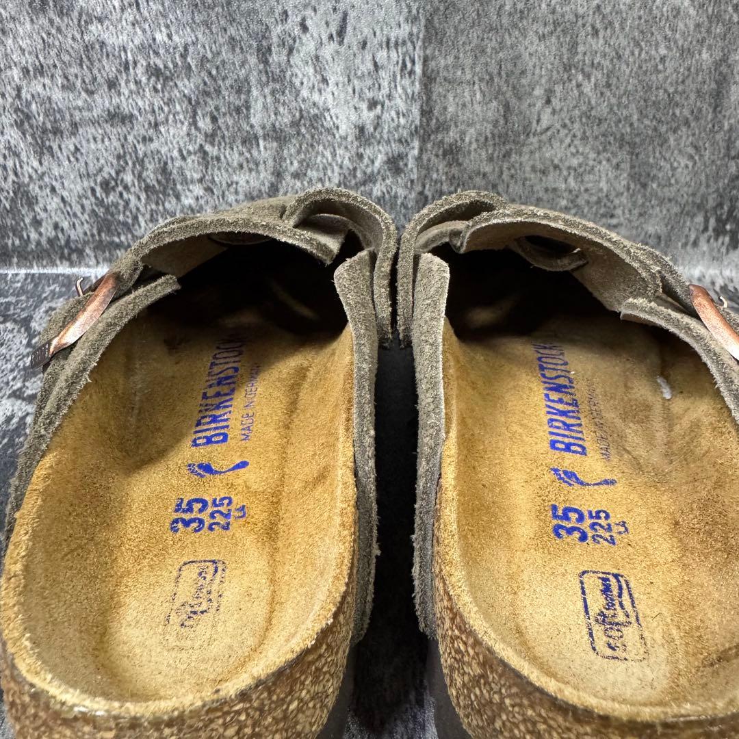 【美品】ビルケンシュトック ボストン サボサンダル 22.5