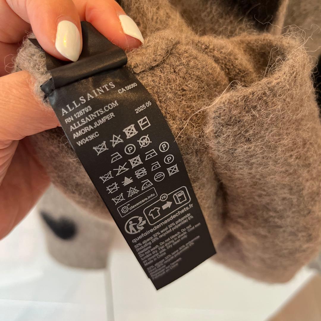 オールセインツALL SAINTS❤️ハート柄ニットセーター❤️2025AW