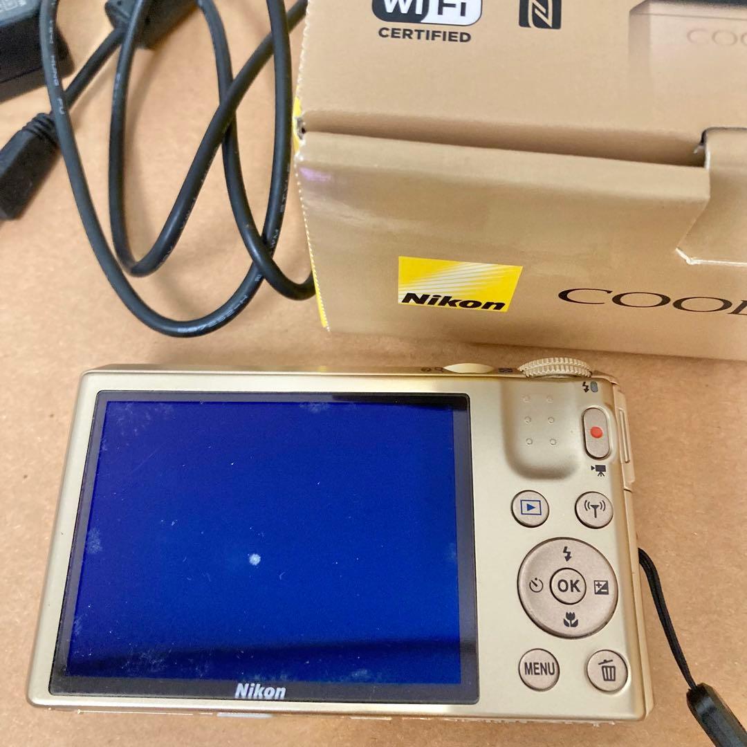 コンパクトデジタルカメラ　NIKON COOLPIX S7000 ゴールド