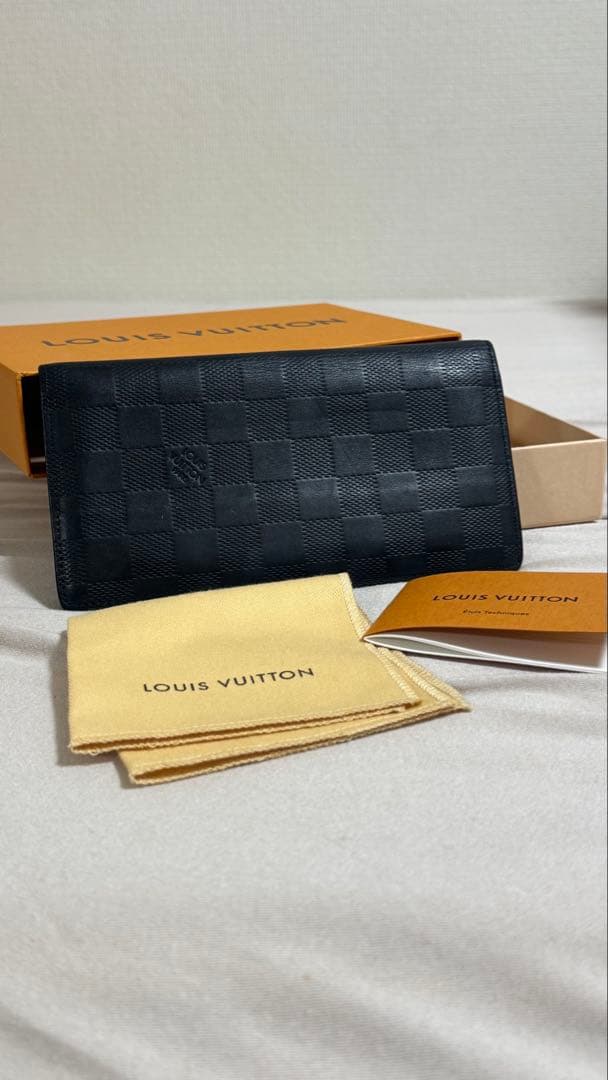 ミ*ド様 【美品】LOUIS VUITTONダミエ 長財布 正規品