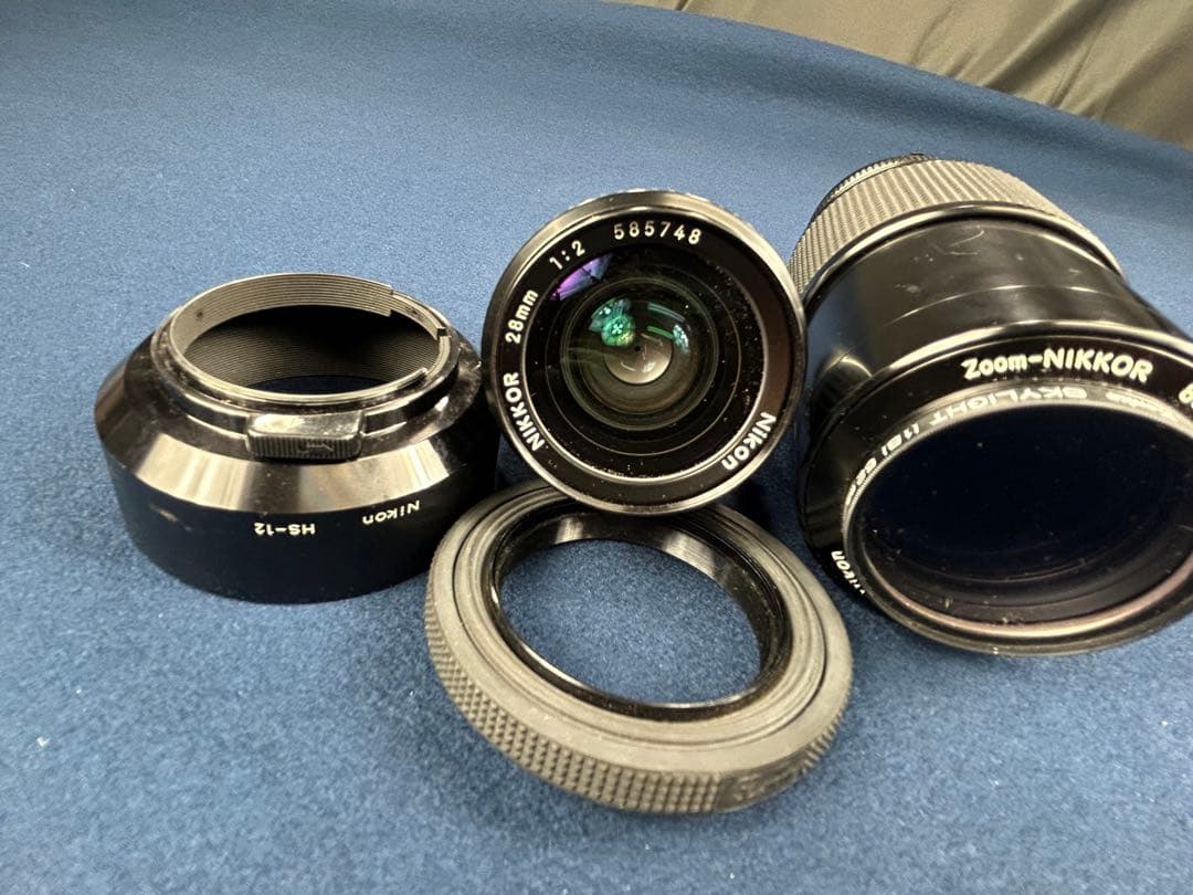 Nikon F3 HP NIKKOR 50mm 1:1.2 、28mm 1:2