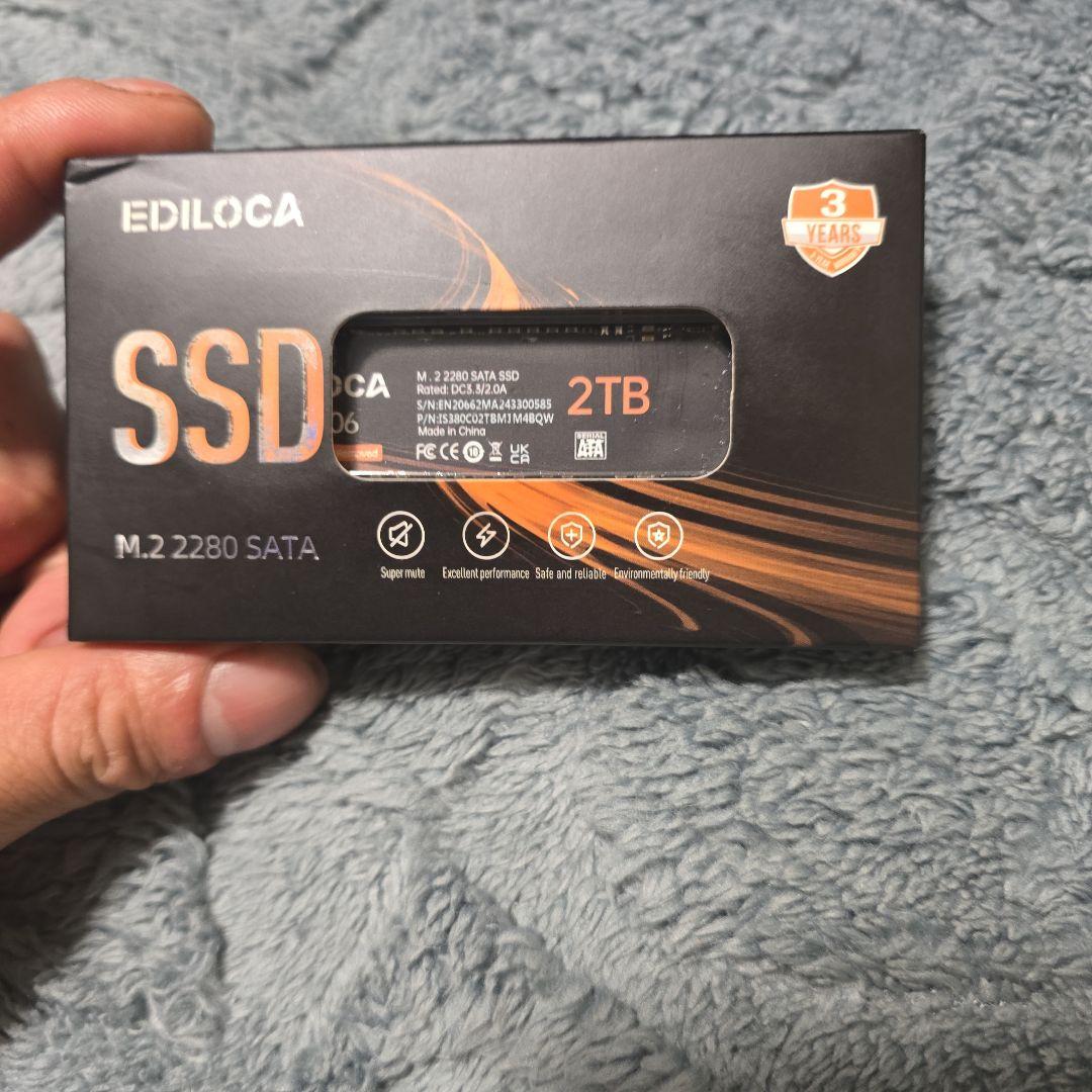内蔵型SSD EDILOCA EN206 SSD 2tb M.2 2280 3D