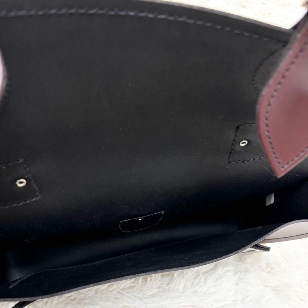 新品 Zatchels サッチェルバッグ 14.5インチ MARSARA RED