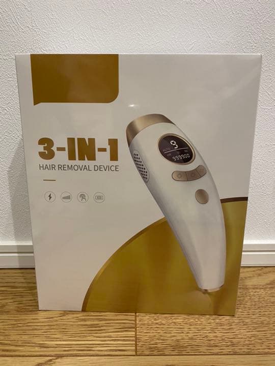 家庭用脱毛機☆美顔器