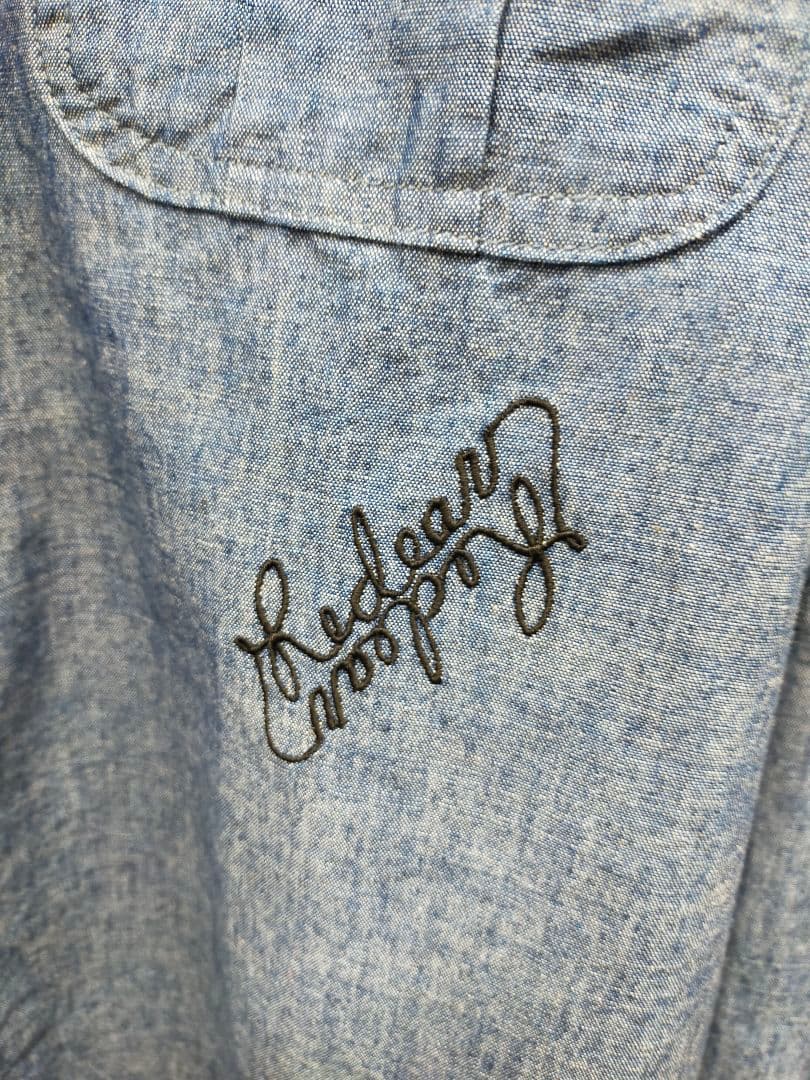 RED EAR シャンブレー ワークシャツ / 132650 RF106