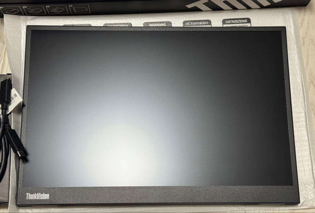 中古LenovoThinkVision M14dメーカー保証あり